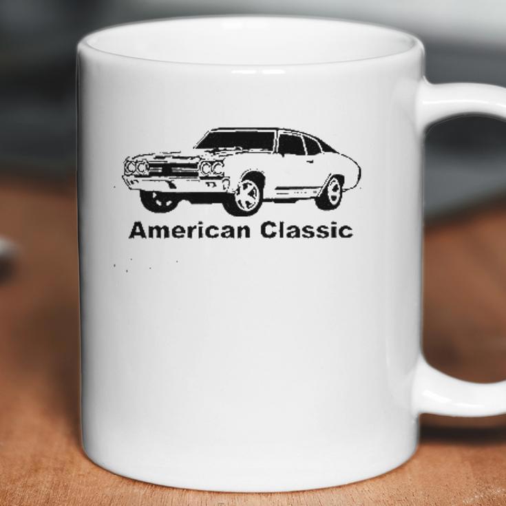 American Classic Hotrod Chevelle Nova Muscle Car Coffee Mug