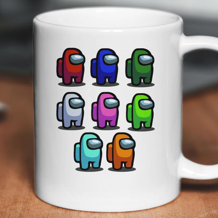 Among Us Characters Shirt Coffee Mug