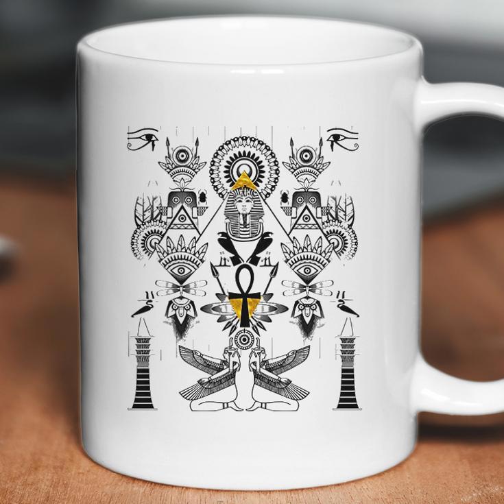 Ancient Egypt Egyptian Hieroglyphics 5 Kemetic King Coffee Mug