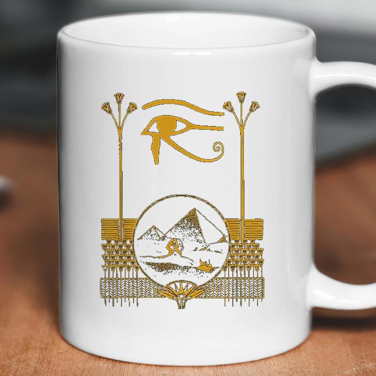 Ancient Egyptian Eye Of Horus Egypt Art Pyramid Coffee Mug