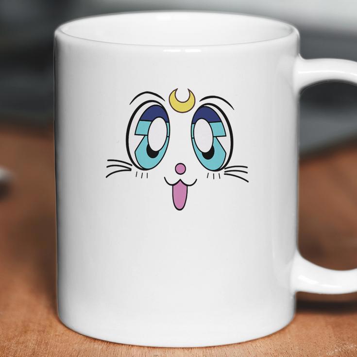 Anime Girls Sailor Of The Moon Princess White Face Cat Coffee Mug