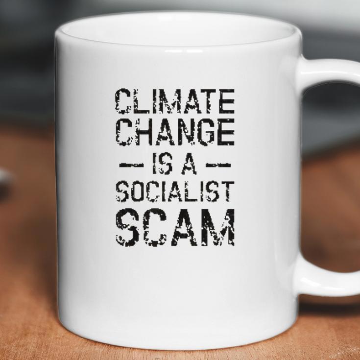 Anti Climate Change Anti Socialist Climate Change Coffee Mug