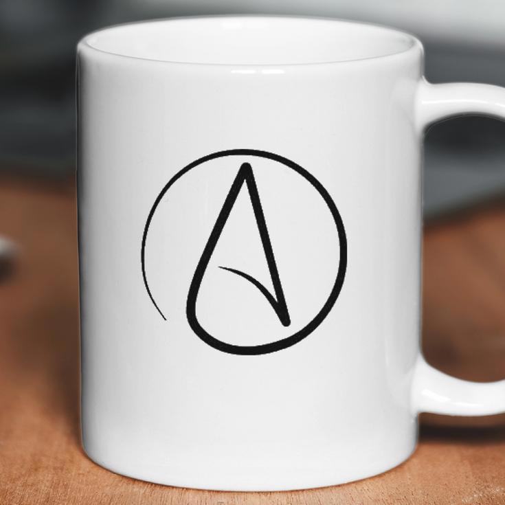 Atheist Black Print Asst Colors Coffee Mug