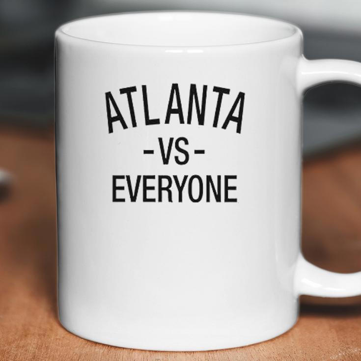 Atlanta Vs Everyone Sports Fan Graphic Ringer Coffee Mug