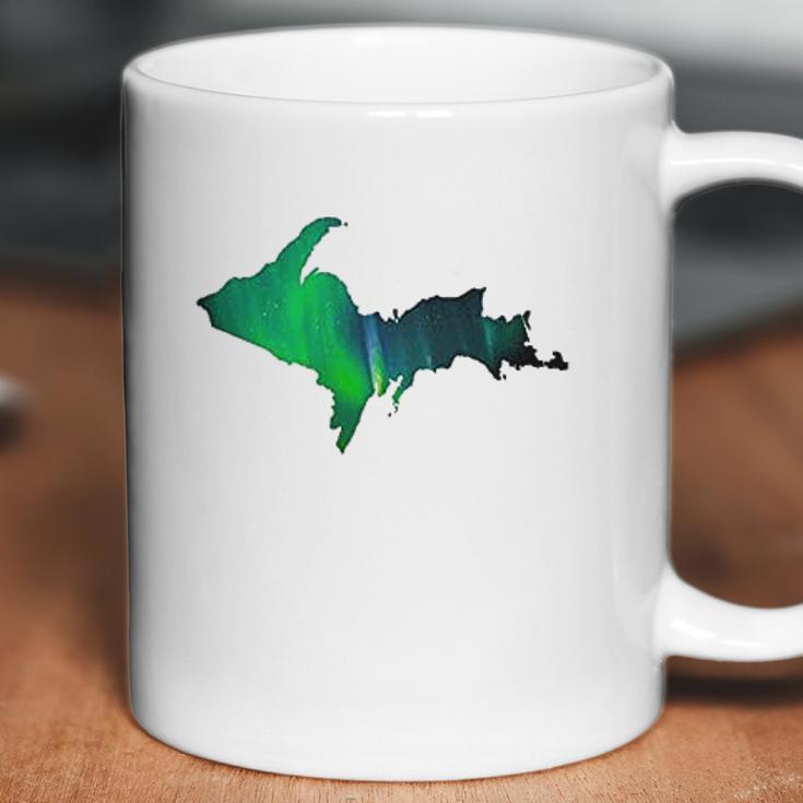 Aurora Borealis Up Coffee Mug