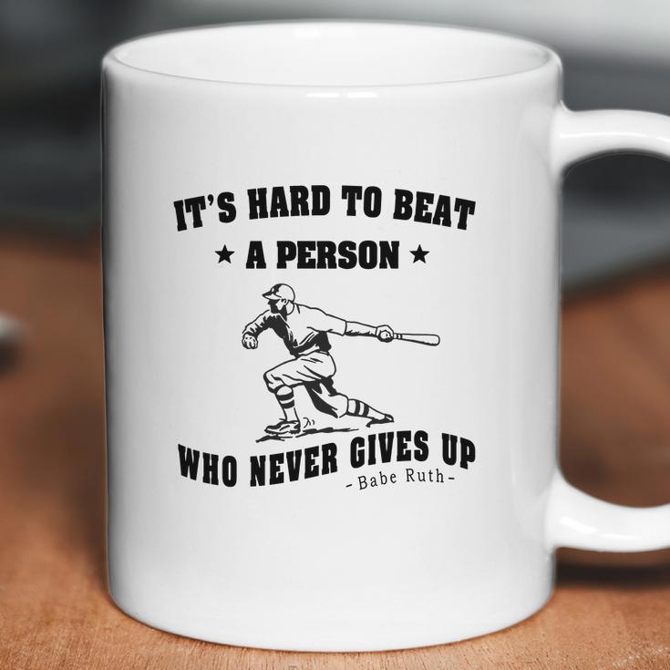 Babe Ruth Quote Coffee Mug