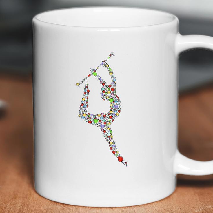 Baton Twirling Girl Silhouette Gift Twirler Gifts Coffee Mug