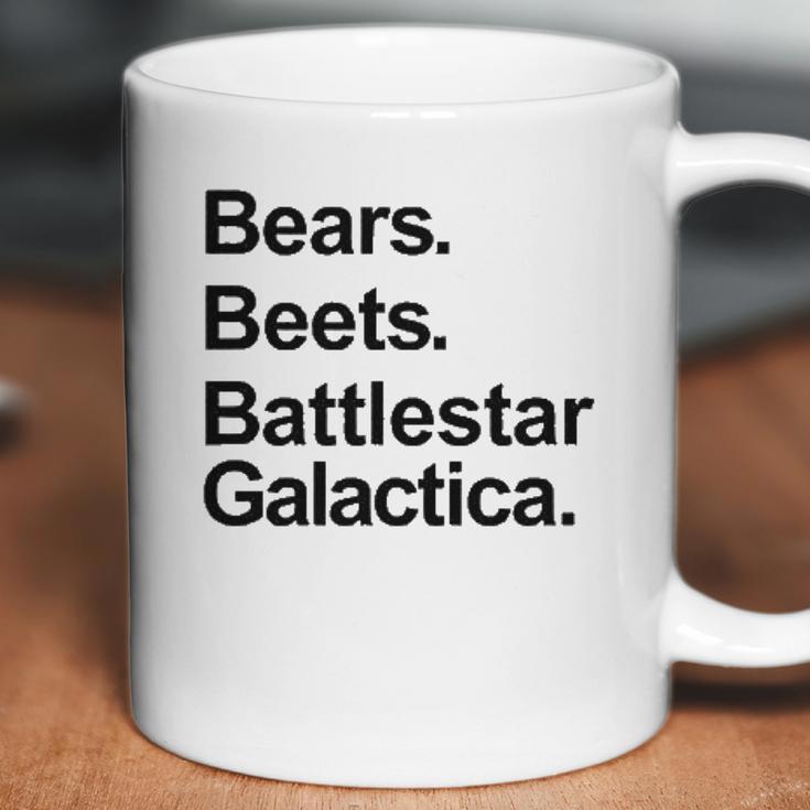 Bears Beets Battlestar Galactica Funny Sport Coffee Mug