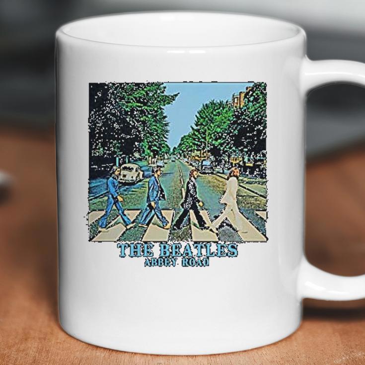 The Beatles On The Abbey Road Coffee Mug