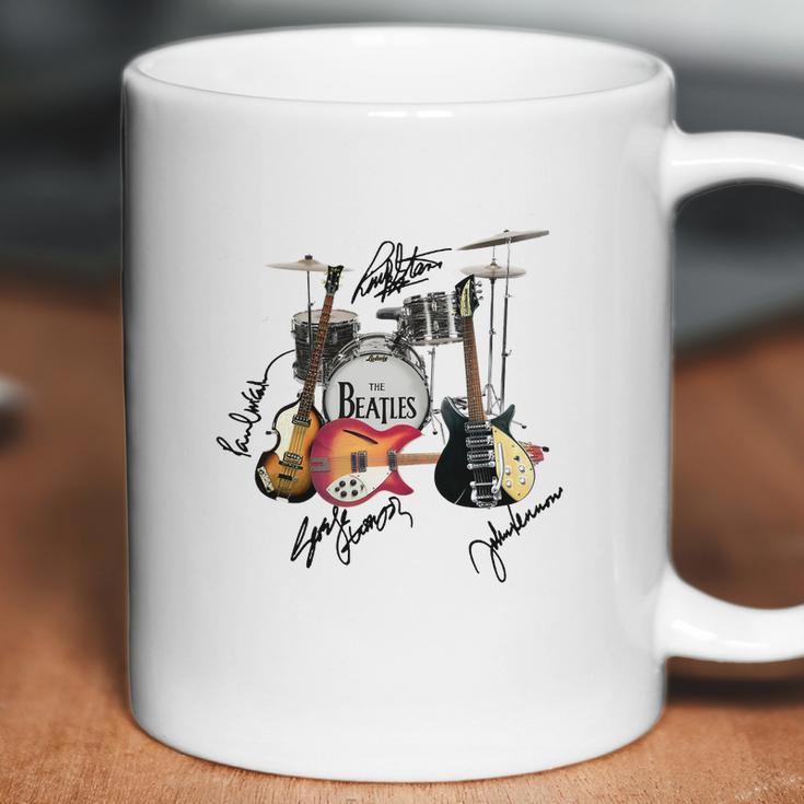 Beatles Musical Instrument Coffee Mug