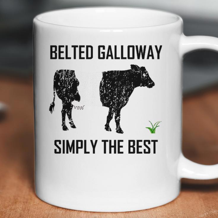 Belted Galloway Simply The Best Vintage Cow Gift Coffee Mug