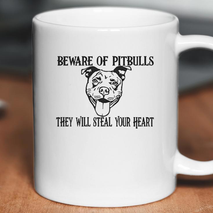 Beware Of Pit Bulls Coffee Mug