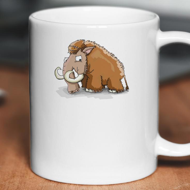 Big Wooly Mammoth Woolly Elephant Dinosaur Coffee Mug