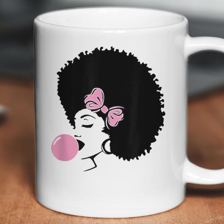 Black Girl With Bubble Gum Coffee Mug