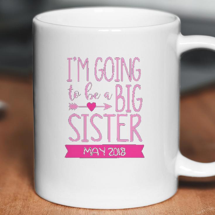 Blu Magnolia Co Girls I Am Going To Be A Big Sister Coffee Mug