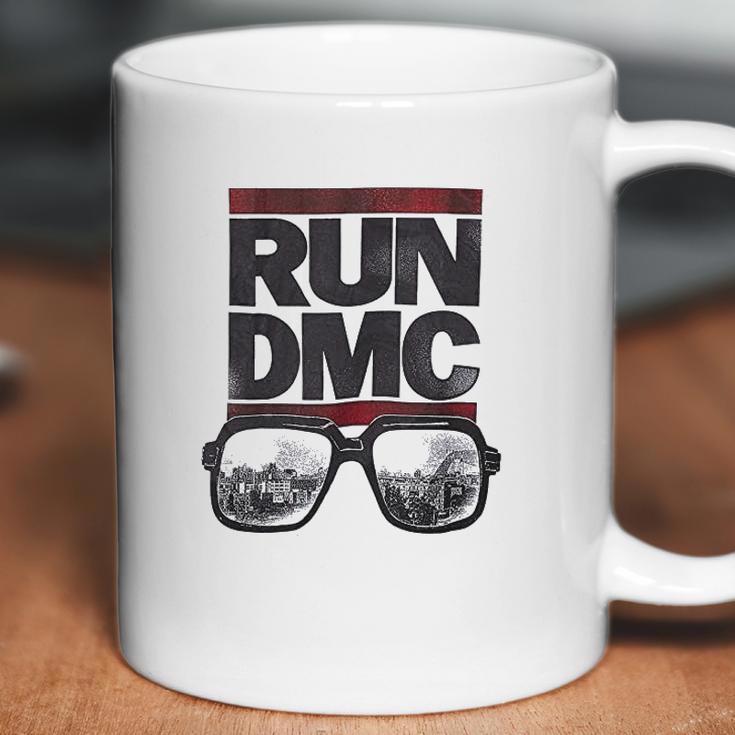 Bravado Run Dmc Glasses Cityscape Coffee Mug