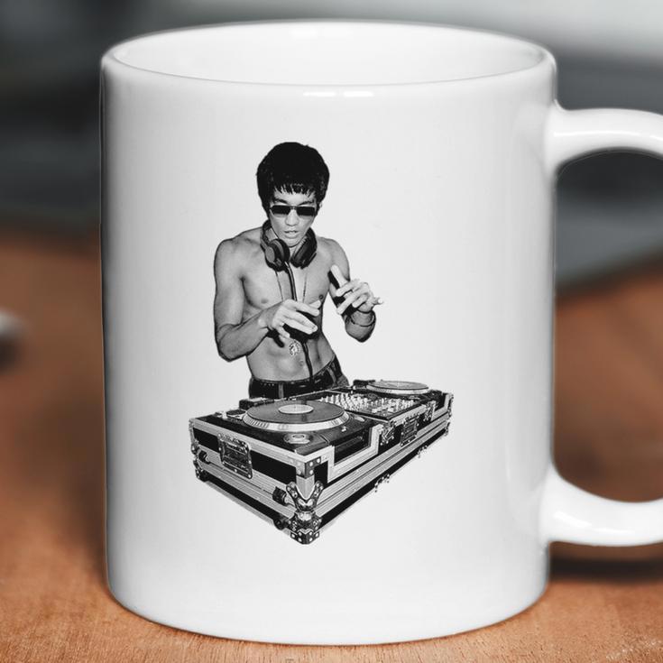 Bruce Lee Dj Shirt Coffee Mug