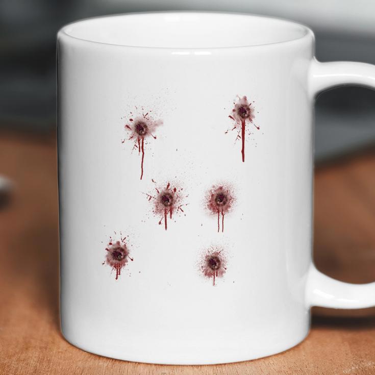 Bullet Holes Costume Coffee Mug