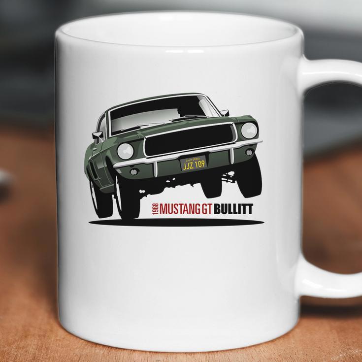 Bullitt - Ford Mustang Gt 1968 Coffee Mug