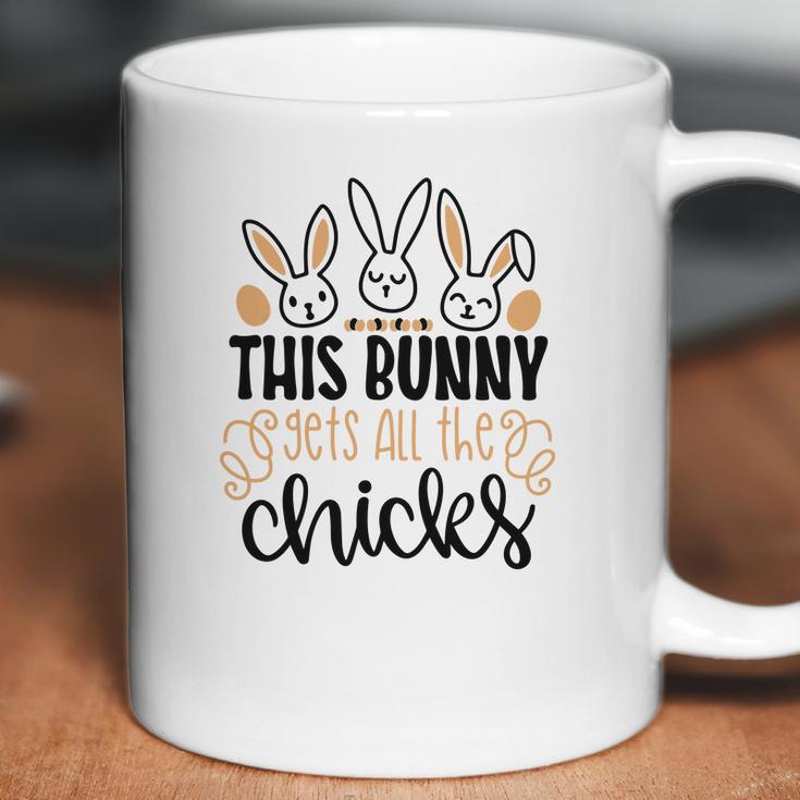 This Bunny Gets All The Chicks Funny Coffee Mug