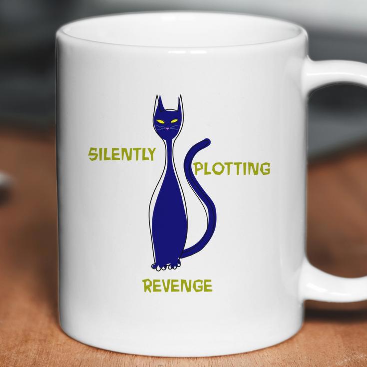 Ca Funny Silently Plotting Revenge Coffee Mug