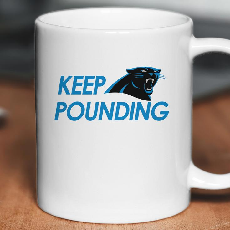 Check Out This Awesome Carolina Panthers Shirts Keep Pounding Coffee Mug