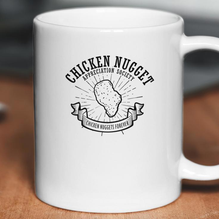 Chicken Nugget Appreciation Society Funny Food Coffee Mug