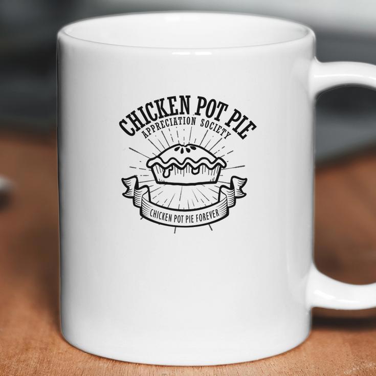 Chicken Pot Pie Appreciation Society Funny Food Coffee Mug