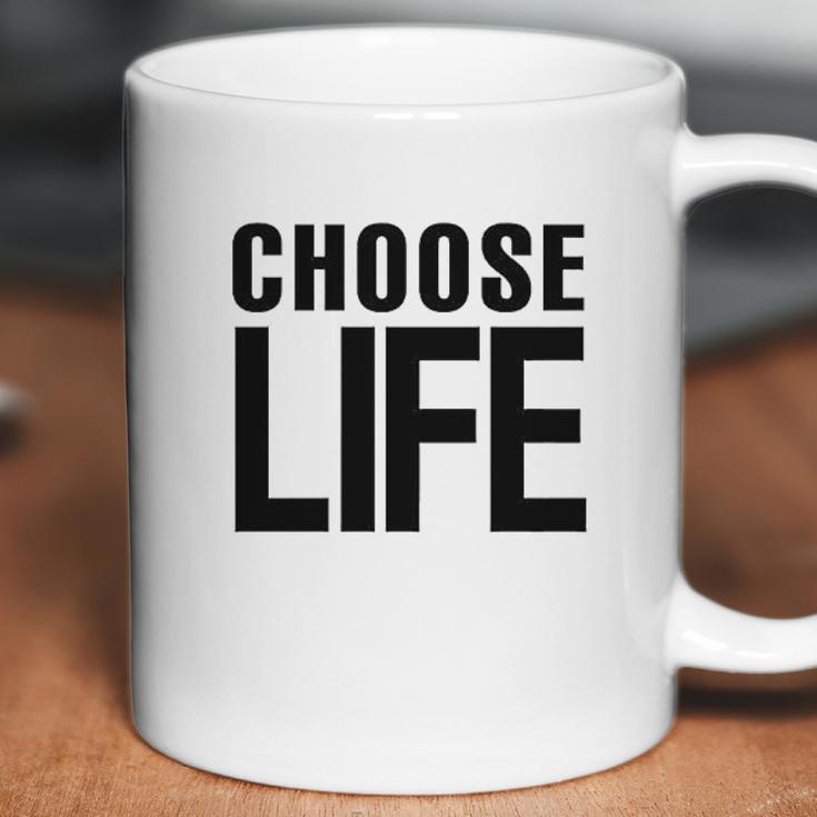 Choose Life Retro 80S Halloween Costume Graphic Coffee Mug