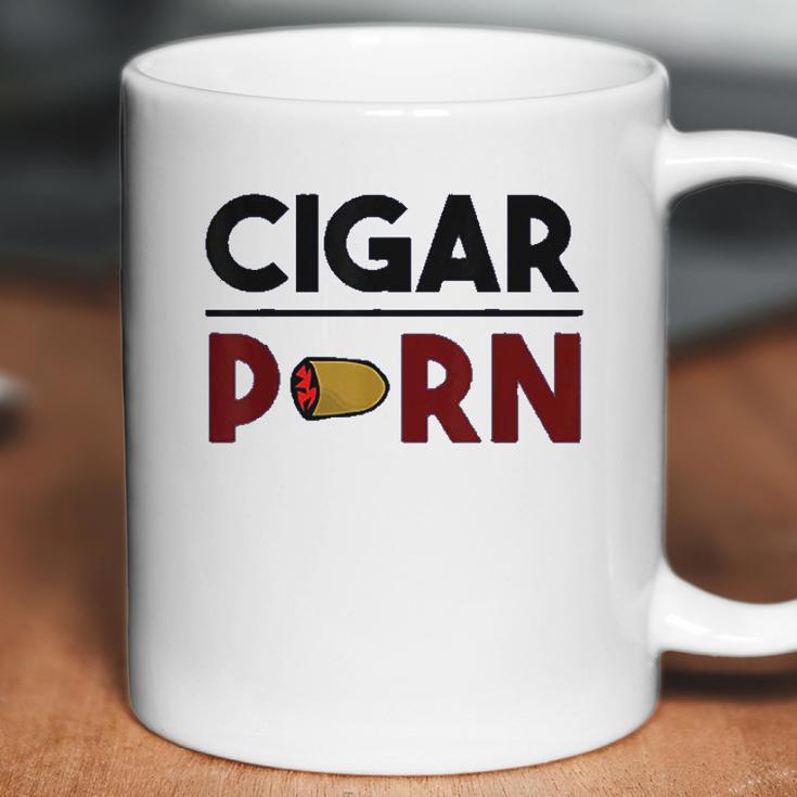 Cigar Porn Cut Cigar Gift For Men Cigar Coffee Mug