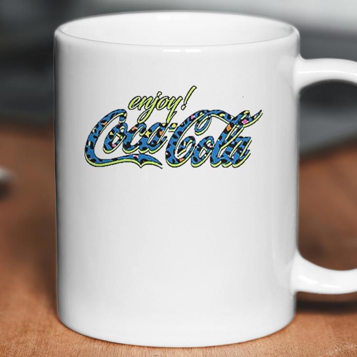 Cocacola 80S Leopard Coffee Mug