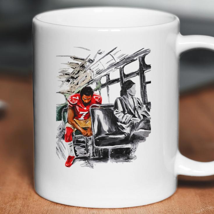 Colin Kaepernick Rosa Parks - Stand By Sitting T-Shirt Coffee Mug