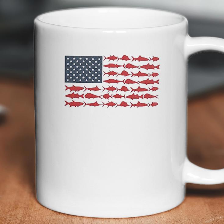 Columbia Pfg Finatic Us Flag Coffee Mug