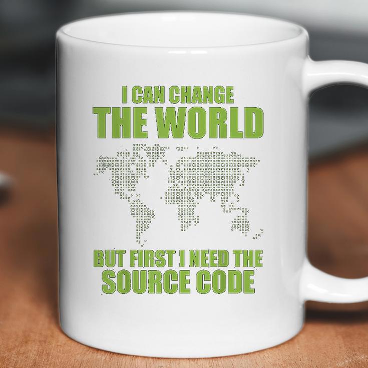 Computer Hacker Funny Source Code Cybersecurity Coffee Mug