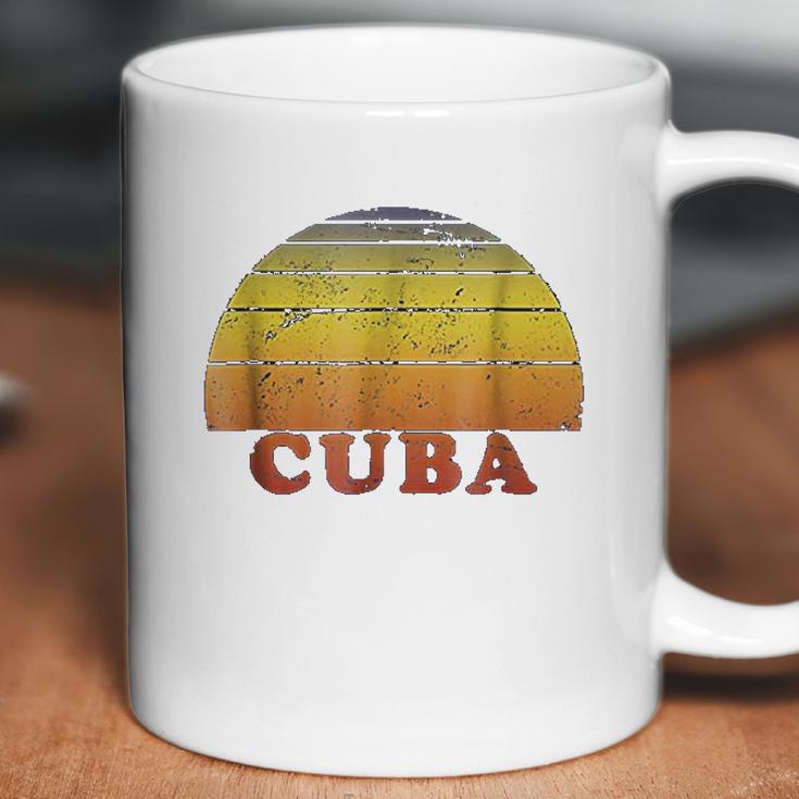 Cuba Retro Vintage 70S Throwback Coffee Mug