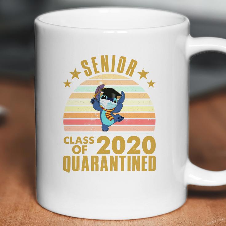 Cute Stitch Disney Senior 2020 Shirt Class Of 2020 Graduation Quarantine Coffee Mug