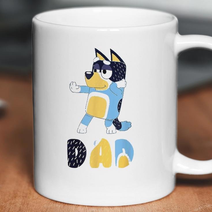 Dad Dog Cartoon Kid Anime B-Lueys Coffee Mug