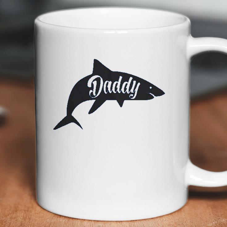 Daddy Shark Cool Best Dad Coffee Mug