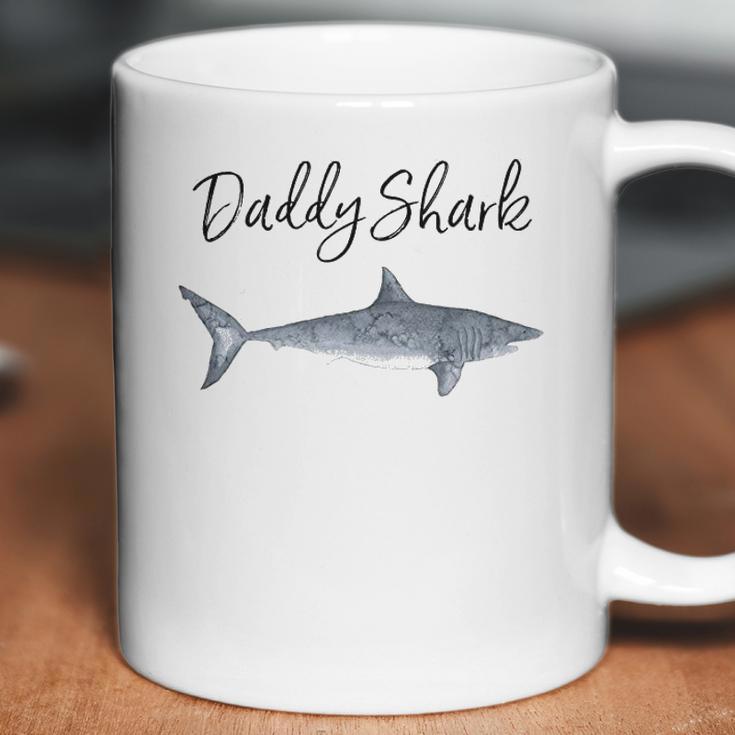 Daddy Shark Gift New Dad Birthday Gifts Coffee Mug