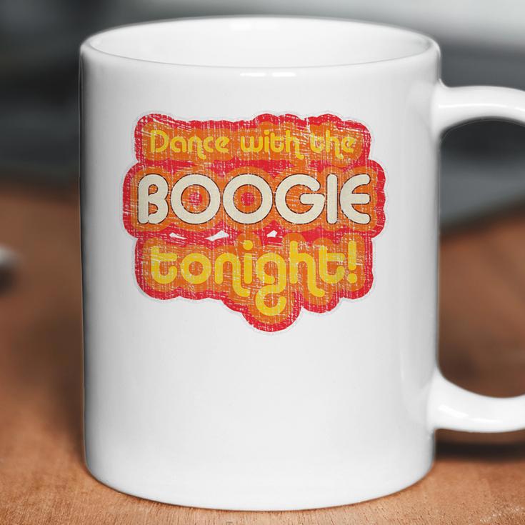 Dance With The Boogie Tonight Vintage 1970S Distressed Coffee Mug