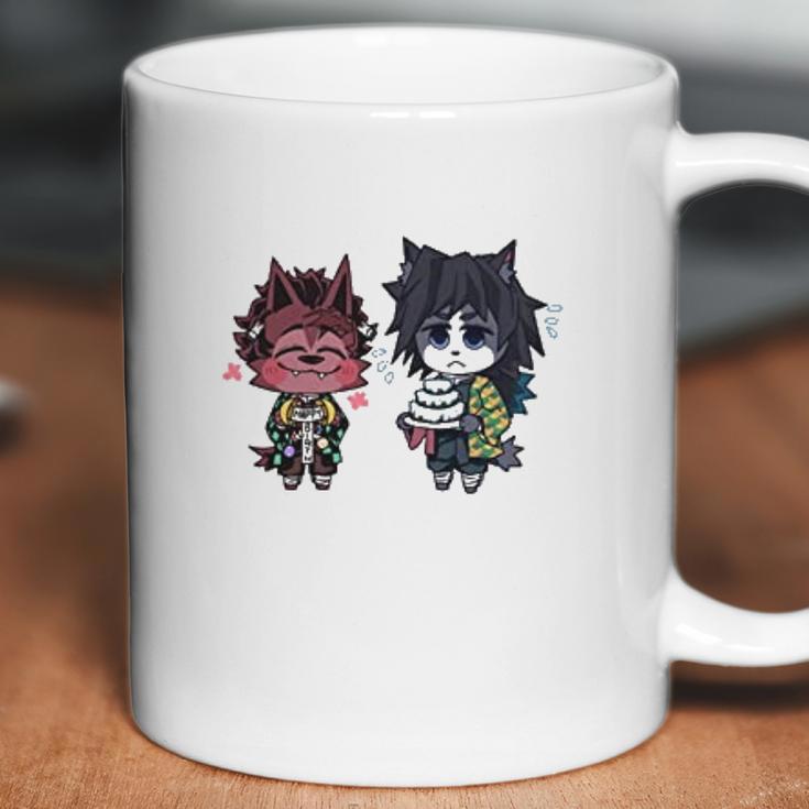 Demon Slayer Cute Art Coffee Mug