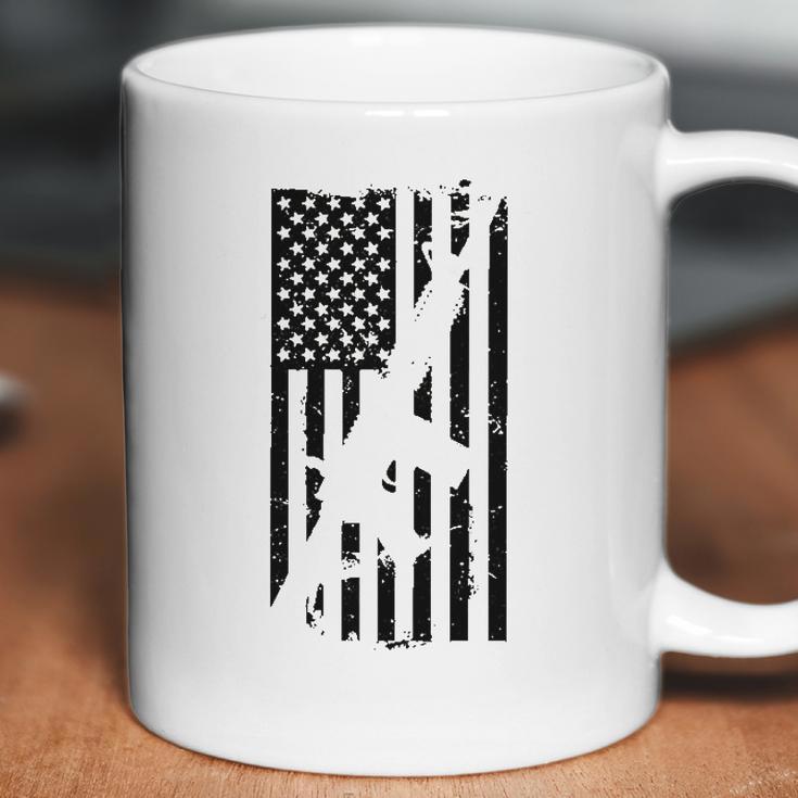 Dion Wear Ar15 American Flag M4 Coffee Mug