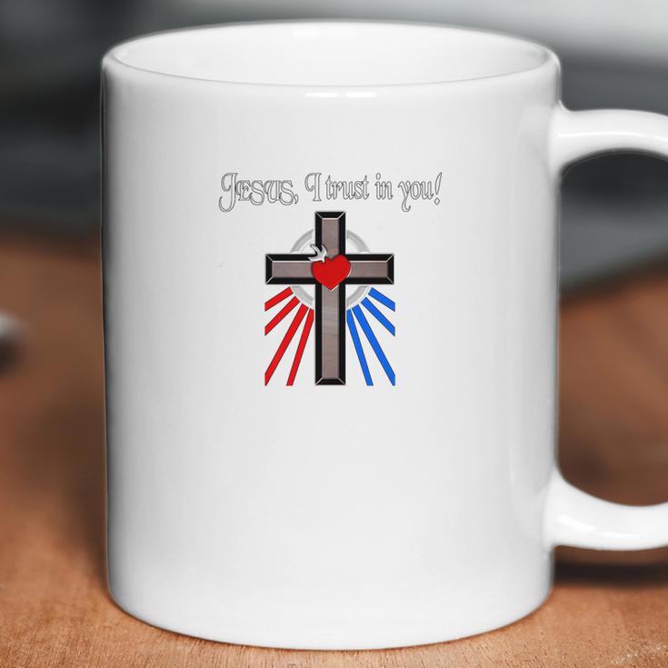 Divine Mercy Chaplet Prayer Jesus I Trust In You Coffee Mug