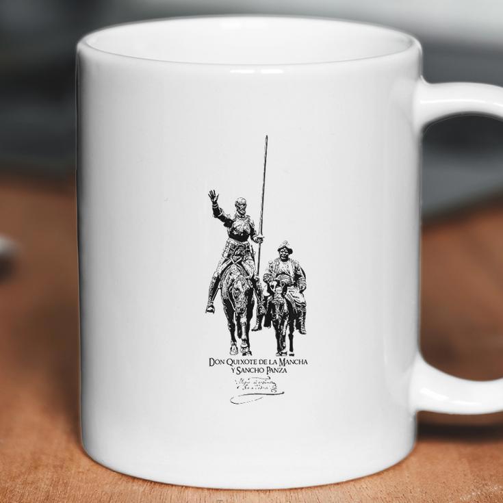 Don Quixote De La Mancha Y Sancho Coffee Mug