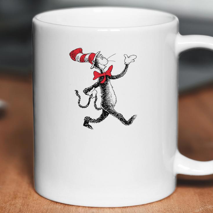 Dr Seuss Strolling Cat Coffee Mug