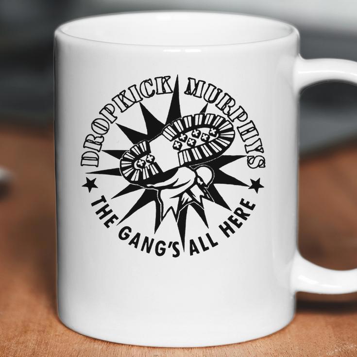 Dropkick Murphys The Gangs All There Black Coffee Mug