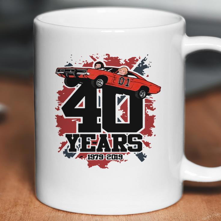 The Dukes Of Hazzard 40 Years 1979 2019 Coffee Mug