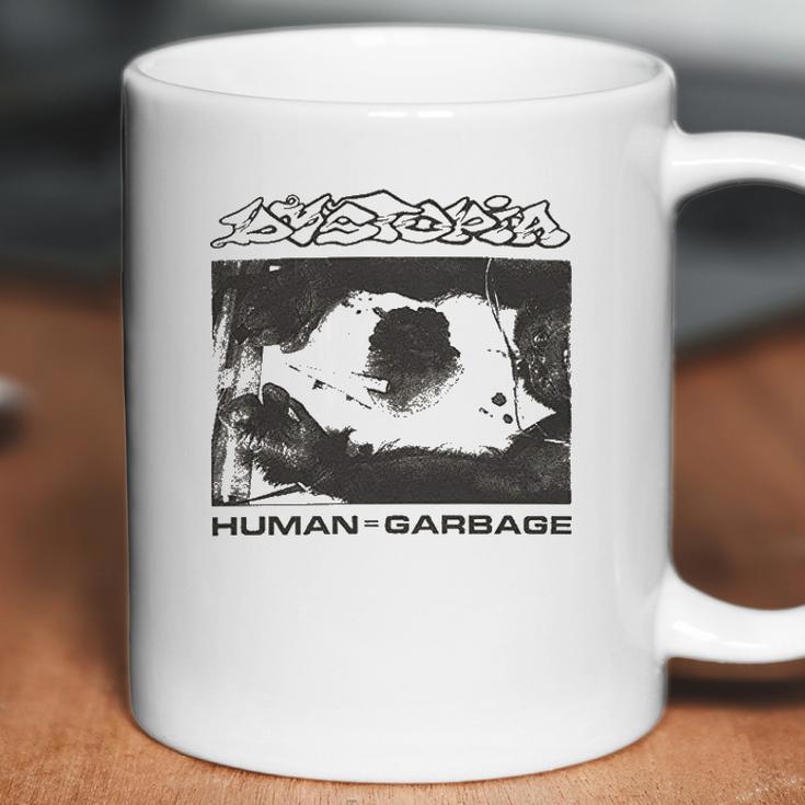 Dystopia Mens Human Garbage Coffee Mug