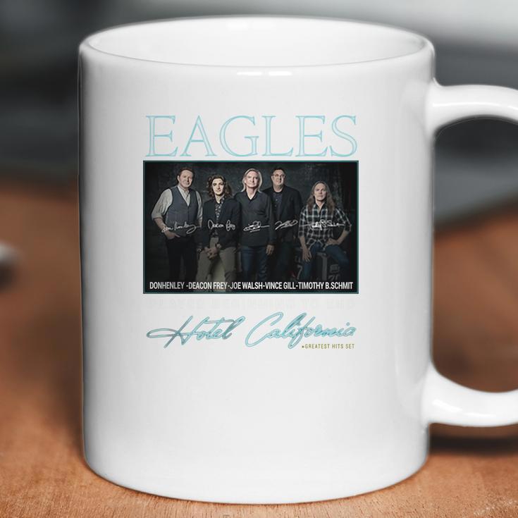 Eagles Played Beginning To End Hotel California Signatures Coffee Mug