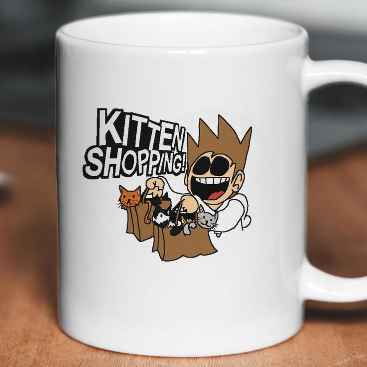 Eddsworld Kitten Shopping Coffee Mug